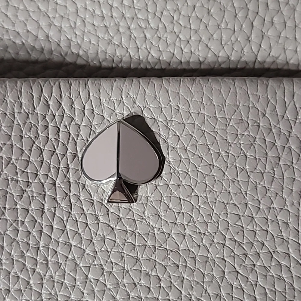 Kate Spade New York Polly Light Grey Backpack Purse Bag ๐ - Picture 16 of 16